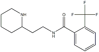 N-[2-(piperidin-2-yl)ethyl]-2-(trifluoromethyl)benzamide Structure