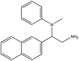N-[2-amino-1-(naphthalen-2-yl)ethyl]-N-methylaniline 구조식 이미지