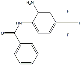 N-[2-amino-4-(trifluoromethyl)phenyl]benzamide 구조식 이미지