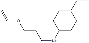 N-[3-(ethenyloxy)propyl]-4-ethylcyclohexan-1-amine 구조식 이미지