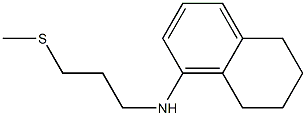 N-[3-(methylsulfanyl)propyl]-5,6,7,8-tetrahydronaphthalen-1-amine Structure