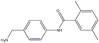 N-[4-(aminomethyl)phenyl]-2,5-dimethylbenzamide Structure