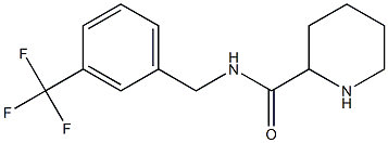 N-{[3-(trifluoromethyl)phenyl]methyl}piperidine-2-carboxamide Structure