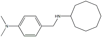 N-{[4-(dimethylamino)phenyl]methyl}cyclooctanamine Structure