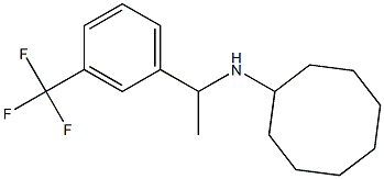 N-{1-[3-(trifluoromethyl)phenyl]ethyl}cyclooctanamine Structure