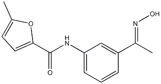 N-{3-[1-(hydroxyimino)ethyl]phenyl}-5-methylfuran-2-carboxamide Structure