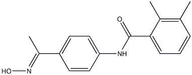 N-{4-[(1E)-N-hydroxyethanimidoyl]phenyl}-2,3-dimethylbenzamide Structure