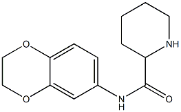 N-2,3-dihydro-1,4-benzodioxin-6-ylpiperidine-2-carboxamide 구조식 이미지