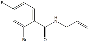 N-allyl-2-bromo-4-fluorobenzamide Structure