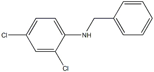 N-benzyl-2,4-dichloroaniline Structure