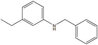 N-benzyl-3-ethylaniline 구조식 이미지