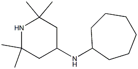 N-cycloheptyl-2,2,6,6-tetramethylpiperidin-4-amine Structure