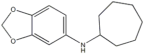 N-cycloheptyl-2H-1,3-benzodioxol-5-amine Structure