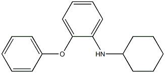 N-cyclohexyl-2-phenoxyaniline 구조식 이미지