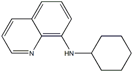 N-cyclohexylquinolin-8-amine 구조식 이미지