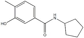 N-cyclopentyl-3-hydroxy-4-methylbenzamide Structure