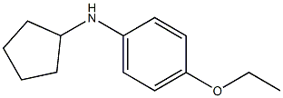 N-cyclopentyl-4-ethoxyaniline 구조식 이미지