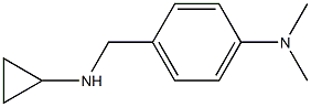 N-cyclopropyl-N-[4-(dimethylamino)benzyl]amine Structure