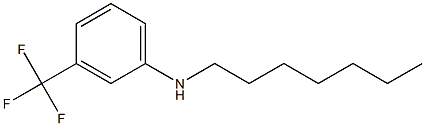 N-heptyl-3-(trifluoromethyl)aniline Structure