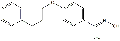 N'-hydroxy-4-(3-phenylpropoxy)benzenecarboximidamide 구조식 이미지