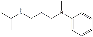 N-methyl-N-[3-(propan-2-ylamino)propyl]aniline Structure