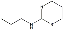 N-propyl-5,6-dihydro-4H-1,3-thiazin-2-amine 구조식 이미지