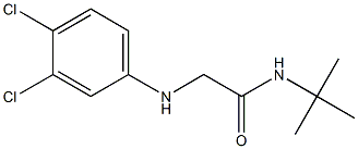 N-tert-butyl-2-[(3,4-dichlorophenyl)amino]acetamide 구조식 이미지