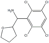 oxolan-2-yl(2,3,5,6-tetrachlorophenyl)methanamine Structure