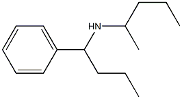 pentan-2-yl(1-phenylbutyl)amine Structure