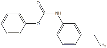 phenyl N-[3-(aminomethyl)phenyl]carbamate Structure