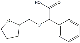 phenyl(tetrahydrofuran-2-ylmethoxy)acetic acid Structure