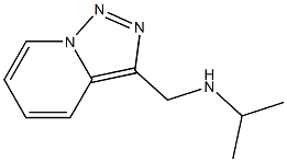 propan-2-yl({[1,2,4]triazolo[3,4-a]pyridin-3-ylmethyl})amine 구조식 이미지