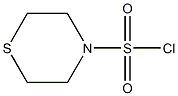 thiomorpholine-4-sulfonyl chloride Structure