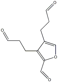 Furfuraldipropionaldehyde Structure