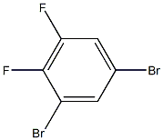 1,5-Dibromo-2,3-difluorobenzene 구조식 이미지