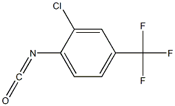2-chloro-1-isocyanato-4-(trifluoromethyl)benzene Structure