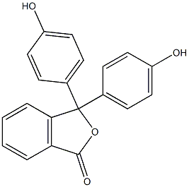 Phenolphthalein, 1% in 95% Alcohol Structure
