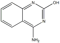 4-amino-2-quinazolinol 구조식 이미지