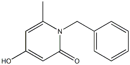 1-benzyl-4-hydroxy-6-methylpyridin-2(1H)-one Structure