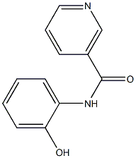 N-(2-hydroxyphenyl)nicotinamide 구조식 이미지