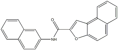 N-naphthalen-2-ylnaphtho[2,1-b]furan-2-carboxamide Structure