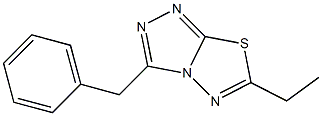 3-benzyl-6-ethyl[1,2,4]triazolo[3,4-b][1,3,4]thiadiazole Structure