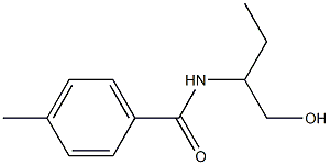 N-[1-(hydroxymethyl)propyl]-4-methylbenzamide Structure