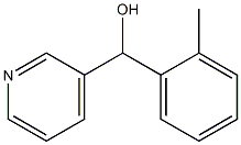 (2-methylphenyl)(3-pyridinyl)methanol Structure