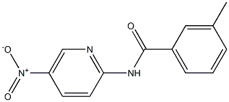 N-{5-nitro-2-pyridinyl}-3-methylbenzamide Structure