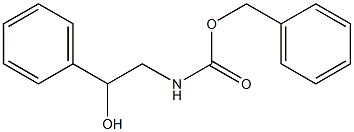 benzyl 2-hydroxy-2-phenylethylcarbamate Structure