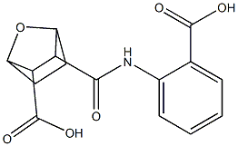 3-[(2-carboxyanilino)carbonyl]-7-oxabicyclo[2.2.1]heptane-2-carboxylic acid 구조식 이미지