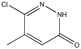 6-chloro-5-methyl-3(2H)-pyridazinone Structure