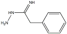 2-phenylethanimidohydrazide Structure