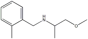 1-methoxy-N-(2-methylbenzyl)propan-2-amine Structure